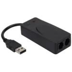 USB FAX MODEM 2 ΘΥΡΩΝ 56K DIAL UP V.92/V.90 Dual VOICE/DATA